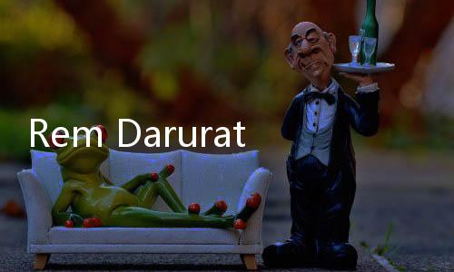 Rem Darurat Pahit Anies Bisa Berujung Manis